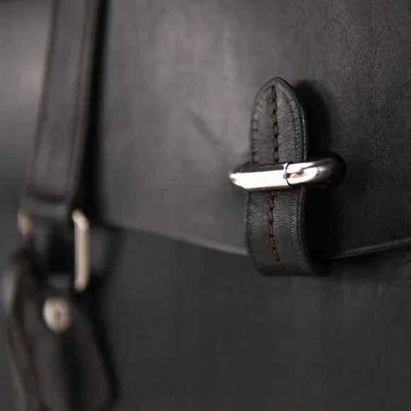 DOONEY & BOURKE Black Double Handle Brief - Picture 11 of 14